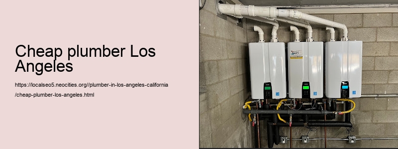 cheap plumber Los Angeles