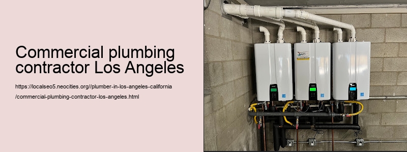 commercial plumbing contractor Los Angeles