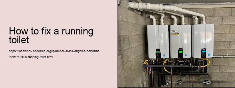 how to fix a running toilet