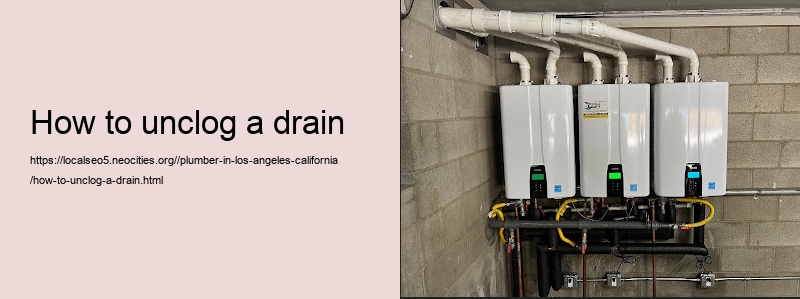 how to unclog a drain