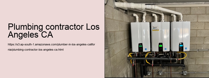 plumbing contractor Los Angeles CA