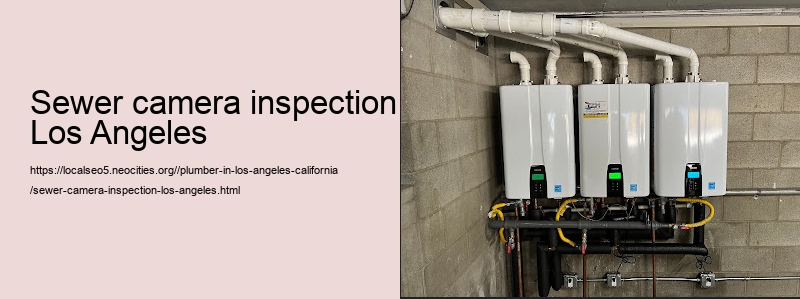 sewer camera inspection Los Angeles